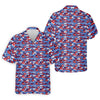 Red Blue White Naughty Fun Patriotic Hawaiian Shirt HG  250th Anniversary Fun Hawaiian Shirt HG  For Men   s For Men