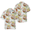 Surfing Santa Hawaiian Hawaiian Shirt HG  Fun Men's Golf Polos  Christmas Hawaiian Shirt HG  Golf Gift For Men