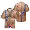 Hairy Body Funny Print Patriotic Hawaiian Shirt HG   250th Anniversary 4th Of July Hawaiian Shirt HG s For Men