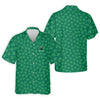 Vitamin G Shamrock Pattern Golf And Beer Green Hawaiian Shirt HG   St Patrick's Day Hawaiian Shirt HG   Hawaiian Shirt HG s For Men