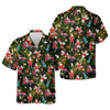 Funny Santa Claus Golf Pose Golf Tops For Men  Hawaiian Shirt HG s For Men  Christmas Hawaiian Shirt HG   Mens Golf Gift