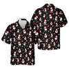 Cute Snowman Golf Pose Black Golf Hawaiian Shirt HG   Christmas Golf Hawaiian Shirt HG   Golf Hawaiian Shirt HG s For Men  Golf Gift For Men