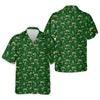 St Patrick's Day Leprechaun Character Golf And Beer Green Golf Hawaiian Shirt HG   Fun Golf Hawaiian Shirt HG s For Men    For Men