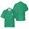 Shamrock Beer Lucky Four Leaf Clover St Patrick Day Golf Hawaiian Shirt HG     Hawaiian Shirt HG s For Men  Golf Gift For Men