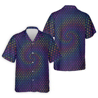Naughty Position Adult Humor Rainbow Effect Men's Golf Hawaiian Shirt HG s  Golf Gift For Men  Hawaiian Shirt HG s For Men