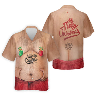 Funny Ugly Hairy Belly Golf Tops For Men  Christmas Hawaiian Shirt HG   Hawaiian Shirt HG s For Men  Hawaiian Shirt HG s For Men
