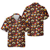 Thanksgiving Polo Golf Tops For Men  Pumpkin Turkey Fun Hawaiian Shirt HG  For Men  Thanksgiving Golf Gift For Men