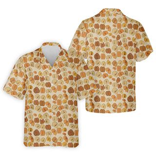 Funny Peach Golf Tops For Men  Men's Funny Golf Hawaiian Shirt HG s  Unique Gift For Golfer  Golfing Apparel