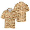 Funny Peach Golf Tops For Men  Men's Funny Golf Hawaiian Shirt HG s  Unique Gift For Golfer  Golfing Apparel