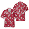 Funny Snowman Naughty Couple Red Hawaiian Shirt HG  Christmas Hawaiian Shirt HG  Golf Gift For Him   s For Men