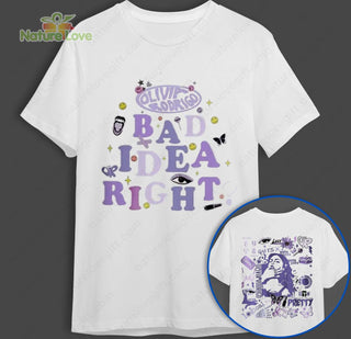 Olivia Rodrigo Bad Idea Right Guts Album Shirt NNA