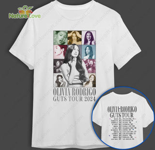 Olivia Rodrigo Guts Tour 2026 Eras Tour Shirt NNA