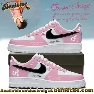 Vintage Olivia Rodrigo you seem pretty sad for a girl so in love Sneakers Gift â The Fan Collection NNA