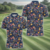 Ron Swanson Men's Golf Polo Shirt HG  Golfing Apparel  Gift For Golfers