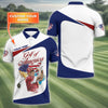 Trump Golf Of America Custom Men's Golf Polo Shirt HG  Golfing Apparel  Gift For Golfers  US 250th Anniversary Golf Shirt