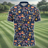 Ron Swanson Men's Golf Polo Shirt HG  Golfing Apparel  Gift For Golfers