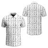 White Golf Polo Shirt  Funny Golf Shirt HG   Gift For Golfers