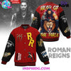 TT Wwe Roman Reigns Head of the Table Tribal Chief LN Baseball Jacket