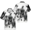 Haunted Shadow Silhouette Golf Hawaiian Shirt, Men's Golf Shirts, Hawaiian Golf Shirt HG