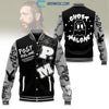 Ghost Malone Halloween Baseball Jacket LN