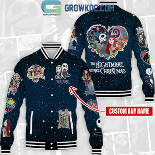 The Nightmare Before Christmas Horror Movies Baseball Jacket LN