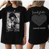 TT Unisex Vintage Stevie Nicks 2-Side Short-Sleeve Round Neck T-Shirt  90s Retro Hollywood Tour LN