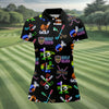 Neon Golf Clubs Womens Golf Polo Shirt  Ladies Golf Shirt HG s  Womens Golf Wear