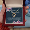 Grandmother & Granddaughter Gift, Granddaughter Birthday Gift, Necklace from Grandmother with Heartfelt Message Card
