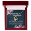 Grandmother & Granddaughter Gift, Granddaughter Birthday Gift, Necklace from Grandmother with Heartfelt Message Card