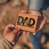DAD Custom Printed Leather Wallet - Man - Myth - Legend