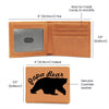 Papa Bear Leather Wallet