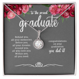 Graduation Gift, Graduation Gift For Her, CZ diamond Necklace, 2023 Graduation Gift