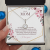 Eternal Hope Crystal Necklace + Earring Set, Mother's Day Gift, From Son To Mom Gift, From Daughter To Mom Gift, Necklace to Mother