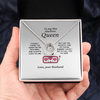 My Slot Machine Queen, Lucky in Love Necklace - Wife Birthday Gift | Wife Anniversary Gift | Casino Wife | Gambler Wife | Lucky Gambling