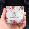 to My Soulmate Necklace Promise Necklace For Her, Girlfriend Valentine Day Necklace Gift, Her Romantic Gift