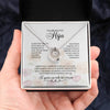 Daughter/Hija women Lucky in Love Pendant Necklace Spanish message Espanol para mi hija Christmas gift