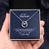 To my soulmate Lucky in Love Necklace for Soulmate, Wife, Girlfriend, Valentine, Birthday Gift for her