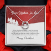 Dear Mother In Law - Christmas Gift - Lucky In Love Necklace Mother's Day Gift For Mom Necklace Birthday Gifts For Mom From Daughter Son gift Anniversary