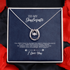To my soulmate Lucky in Love Necklace for Soulmate, Wife, Girlfriend, Valentine, Birthday Gift for her