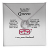 My Slot Machine Queen, Lucky in Love Necklace - Wife Birthday Gift | Wife Anniversary Gift | Casino Wife | Gambler Wife | Lucky Gambling