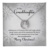 Granddaughter Gifts, Grandma And Granddaughter, Equine Gifts From GrandmaMerry xmas Granddaughter - Christmas gift - Lucky In Love Necklace