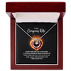 To my Gorgeous wife Husband to Wife Gift, Wife Necklace Gift, Anniversary