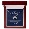 To my soulmate Lucky in Love Necklace for Soulmate, Wife, Girlfriend, Valentine, Birthday Gift for her