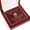 Gift to Daughter From Mom, Daughter Mother, Lucky in Love Necklace, Daughter Gift From Mom, To My Daughter, Daughters Birthday