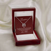 Gift to Daughter From Mom, Daughter Mother, Lucky in Love Necklace, Daughter Gift From Mom, To My Daughter, Daughters Birthday