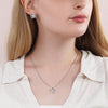 To My Wife Love Knot Necklace with Matching Earring Set Beautiful Design Unique Wedding Anniversary Gift Valentine's Gift Mother's Day Gift