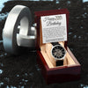 20th Birthday Gift For Him - Watch For 20 Year Old Birthday - Men's Openwork Watch + Watch Box - Great Birthday Gift For A Man