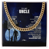 Personalized To My Uncle Necklace From Nephew Niece Thank You Grateful Love Uncle Birthday Gifts Fathers Day Christmas