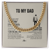 Personalized To My Dad Necklace From Son For All The Times That I Forgot To Thank You Dad Birthday Fathers Day Christmas Customized Gift Box Message Card