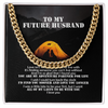 Necklace Gift For Him, Birthday Gift, Aniversary Gift - Camping - To My Future Husband - I Love You